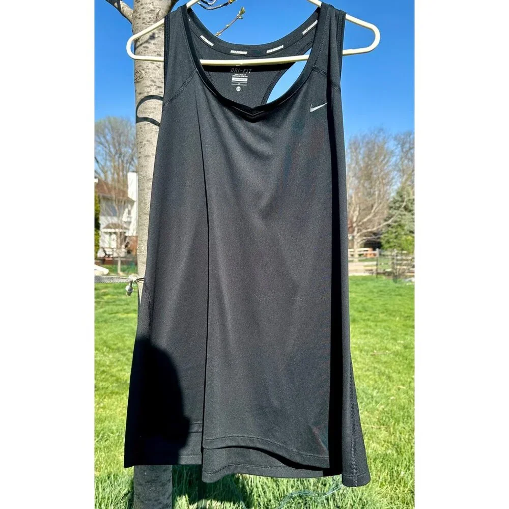 NIKE 2x DRI FIT Racerback Training Activewear Tank Top Streetwear Running Plus - Picture 1 of 15